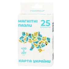 Пазл магнітний Карта України mini slide 1