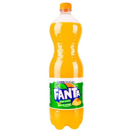 Напиток газированный Fanta Zero Sugar Манго 1,25л