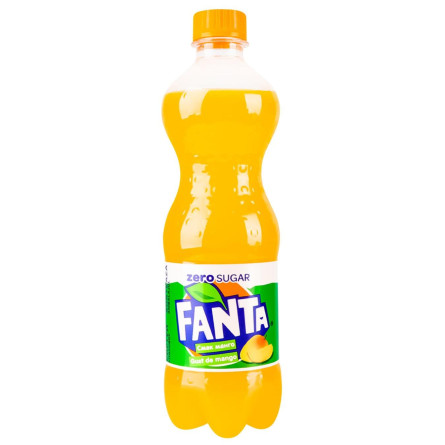 Напій газований Fanta Zero Sugar Манго 0,5л