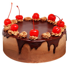 Торт Шоколадний з вишнями 13см mini slide 1