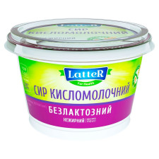 Сир кисломолочний LatteR нежирний безлактозний 150г mini slide 1
