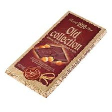 Шоколад Бісквіт-Шоколад Оld Collection гіркий з подрібненим горіхом 69% 100г