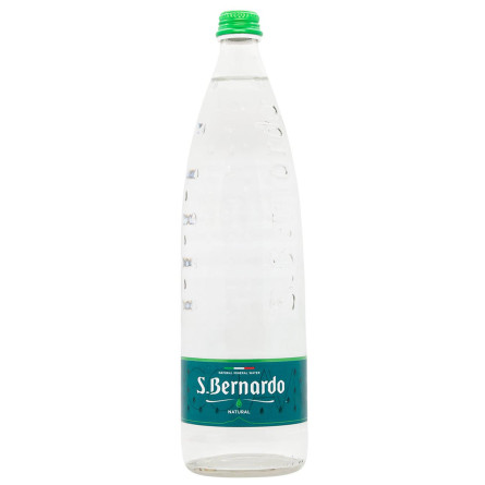 Вода S.BERNARDO Natural мінеральна негазована (Glass) 1 л