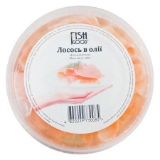 Лосось Fish Good філе-шматочки в олії 180г mini slide 1