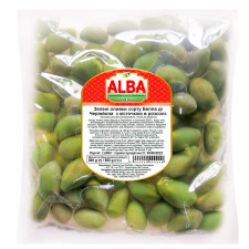 Оливки Alba Food зелені сорту Белла ді Черінйола з кісточкою в розсолі 500г mini slide 1