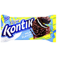 Печенье Konti Super Kontik со вкусом молока 90г mini slide 1