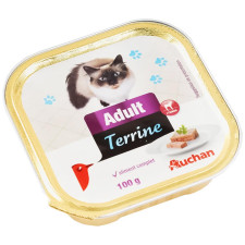 Паштет Ашан з ягнятком для котів 100г mini slide 1
