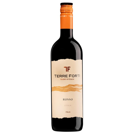 Вино Terre Forti Rosso червоне сухе 12% 0,75л slide 1