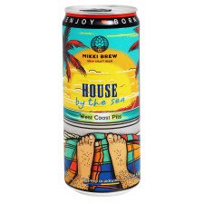 Пиво Mikki Brew House by the Sea світле нефільтроване 4,5% 0,33л mini slide 1