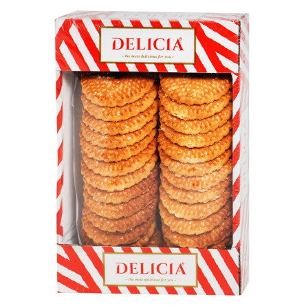 Печенье Delicia Мальвина со сливочным вкусом 300г slide 1