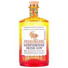 Джин Drumshanbo Gunpowder Irish Gin Каліфорнійський Апельсин 0.7л mini slide 1