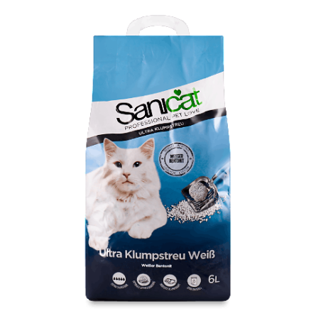 Наповнювач Sanicat White Ultra Bentonite бентонітовий