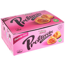 Тістечка Tarta Profiteroles заварні зі згущеним молоком 300г mini slide 1