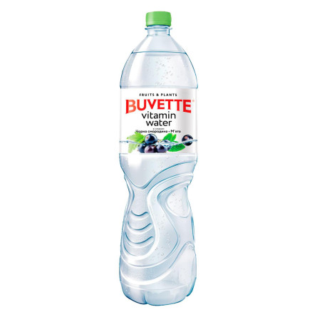 Напій газований Buvette Чорна смородина-м'ята 1,5л slide 1