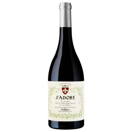 Вино Aujoux J'Adore червоне сухе 0,75л