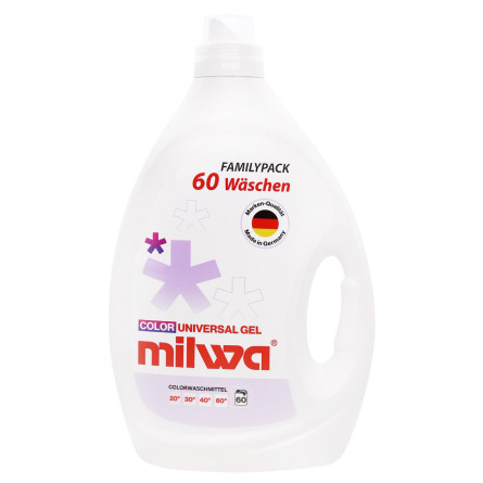 Гель для стирки Milwa Color Universal 3л