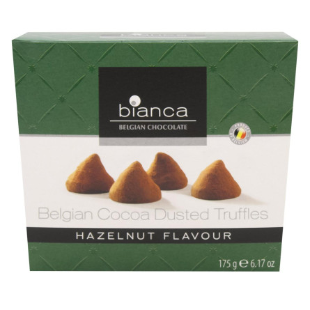 Цукерки Bianca трюфельні зі смаком горіхів 175г