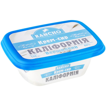 Крем-сыр Rancho Калифорния сливочный 60% 150г