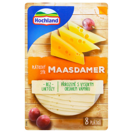 Сир твердий Hochland Maasdamer 135г