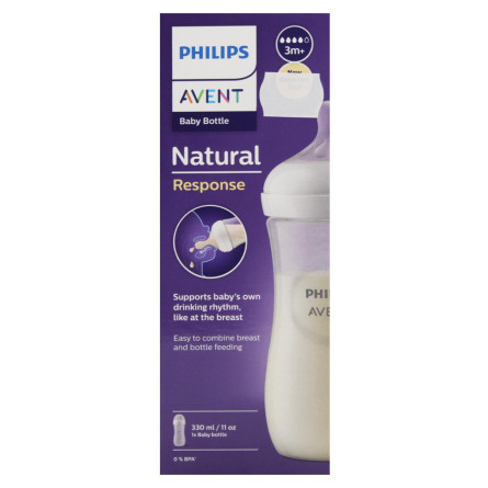 Бутылочка Philips Avent Natural 330мл