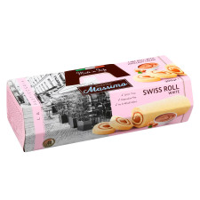 Рулет Maestro Massimo Swiss Roll White какао-горіх 300г mini slide 1