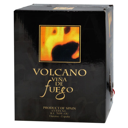 Вино Volcano de Fuego біле сухе 11% 3л