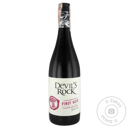 Вино Devils Rock Pinot Noir красное сухое 13% 0,75л slide 1