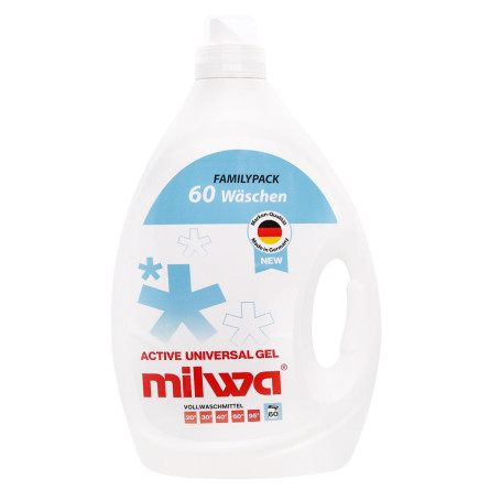 Гель для стирки Milwa Active Universal 3л