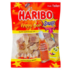 Цукерки желейні хепі кола цукор Haribo 175г mini slide 1