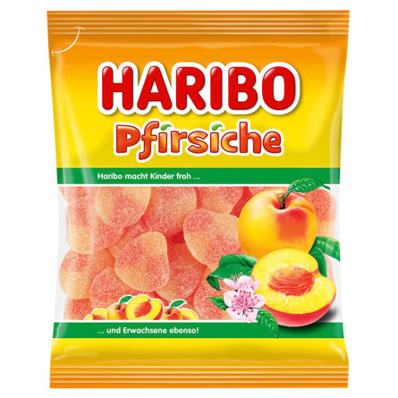 Цукерки желейні персик Haribo 175г slide 1