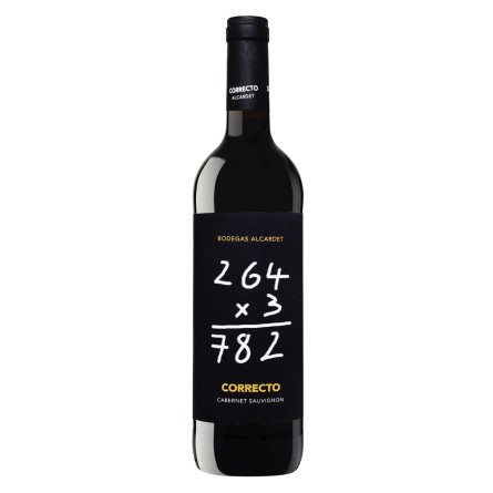 Вино Correcto Cambernet Sauvignon червоне сухе 13% 0,75л slide 1