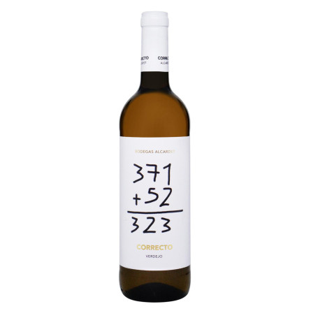 Вино Correcto Verdejo біле сухе 12% 0,75л