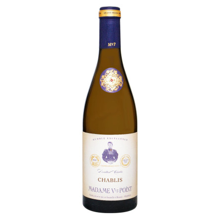 Вино Madame Veuve Point Chablis біле сухе 12,5% 0,75л slide 1