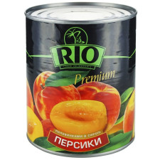 Персики Ріо половинки в сиропі 850мл mini slide 1