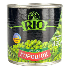 Горошок зелений Rio 420г mini slide 1