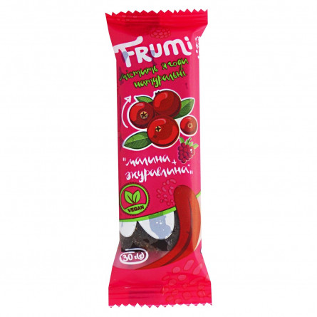 Батончик фруктовий Frumi малина-журавлина 30г slide 1