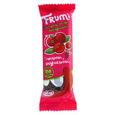Батончик фруктовий Frumi малина-журавлина 30г mini slide 1