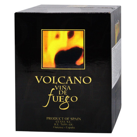 Вино Volcano de Fuego біле напівсолодке 11% 3л