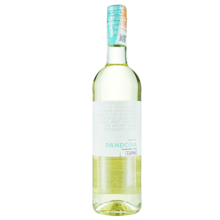 Вино Pandora White PGI Peloponnese белое полусухое 11,5% 0,75л