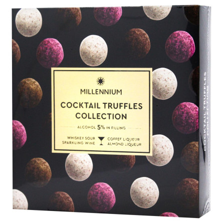 Цукерки Millennium Coctail Truffles Collection шоколадні 195г
