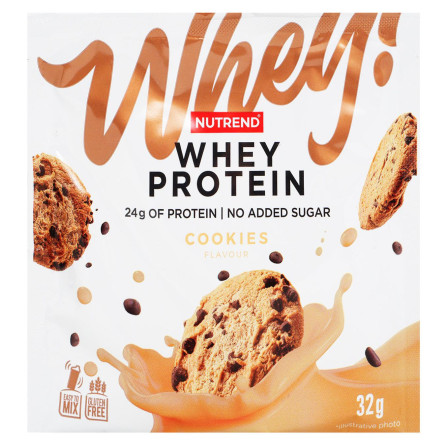 Протеїн печиво whey protein Nutrend 32г