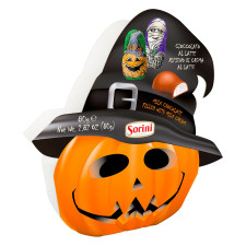 Цукерки Sorini Halloween Pumpkin з молочною начинкою 80г mini slide 1