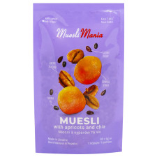 Мюсли Muesli Mania с курагой и чиа 50г mini slide 1