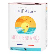 Вино Netto Mediterranee рожеве сухе 12,5% 3л mini slide 1