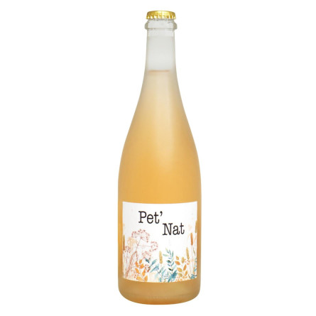 Вино ігристе Pet Nat By Louis Vallon рожеве сухе 12% 0,75л