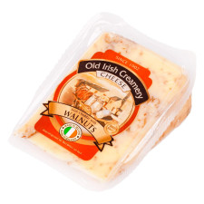Сир Old Irish Creamery Чеддер з волоським горіхом 57,6% 150г mini slide 1