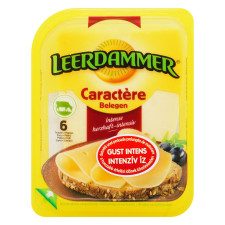 Сир Leerdammer Характер нарізаний 48% 125г mini slide 1