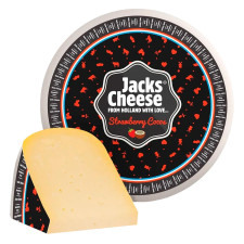 Сир Jacks Cheese з полуницею та кокосом 50% mini slide 1