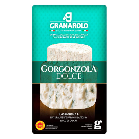 Сир Granarolo Gorgonzola Dolce DOP 48% 200г
