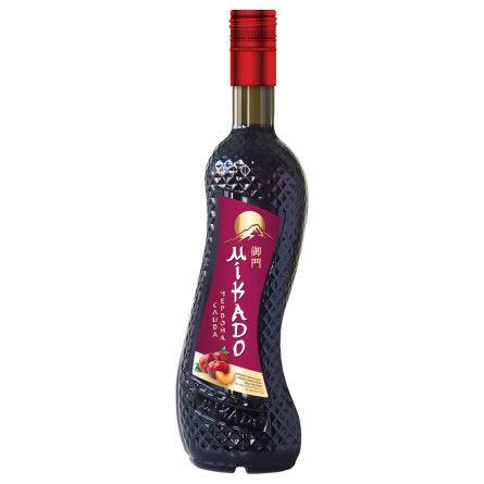 Напій винний Mikado Червона Слива газований червоний 6-6,9% 0,7л